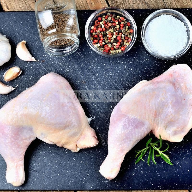 PIERNA Y MUSLO DE POLLO PAQUETE DE 1 KILO